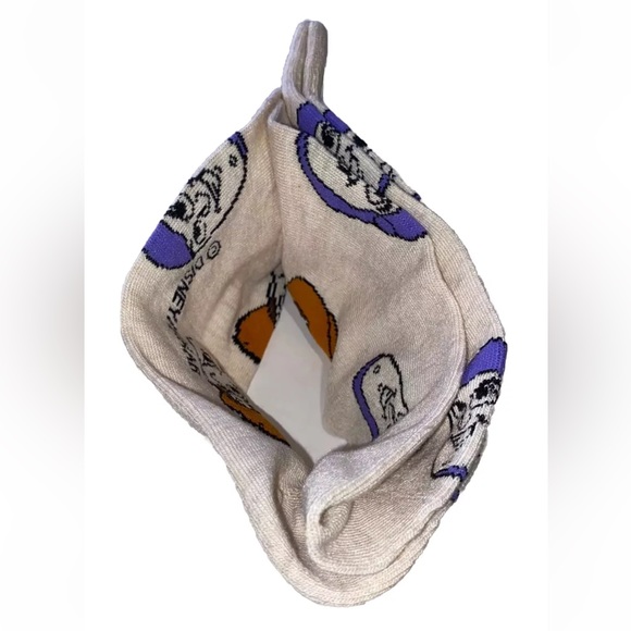 Toy Story Buzz Lightyear & Woody Crew Socks 1 Pair Men's 6-12 Off White w/ Faces - Picture 8 of 10